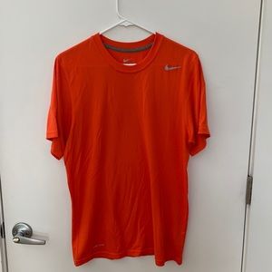 Nike Men’s Orange Dri-Fit Shirt